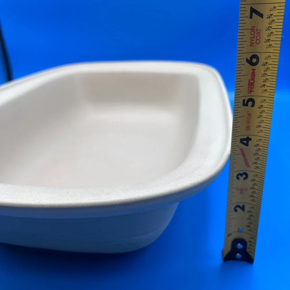 Pampered Chef Family Heritage Collection Stoneware Deep Dish Baker 13x9